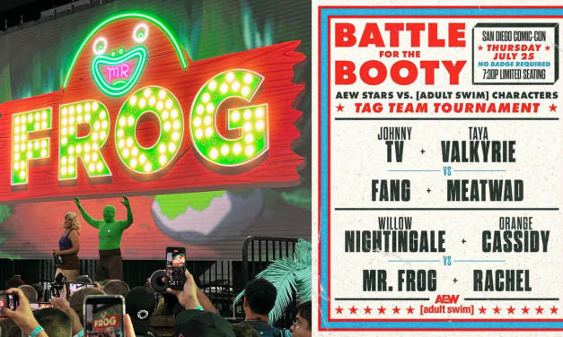 AEW Takes On Adult Swim In ‘Battle For The Booty’ At Comic-Con [Recap]