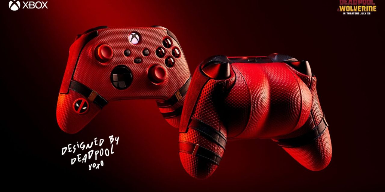 Get Cheeky With This New Deadpool Xbox Controller With Built In “Assets”