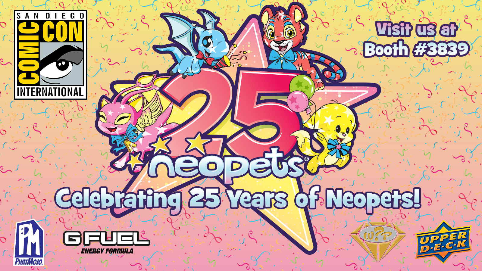 Neopets Celebrates 25th Anniversary At SDCC Giveaways, Exclusive Merch