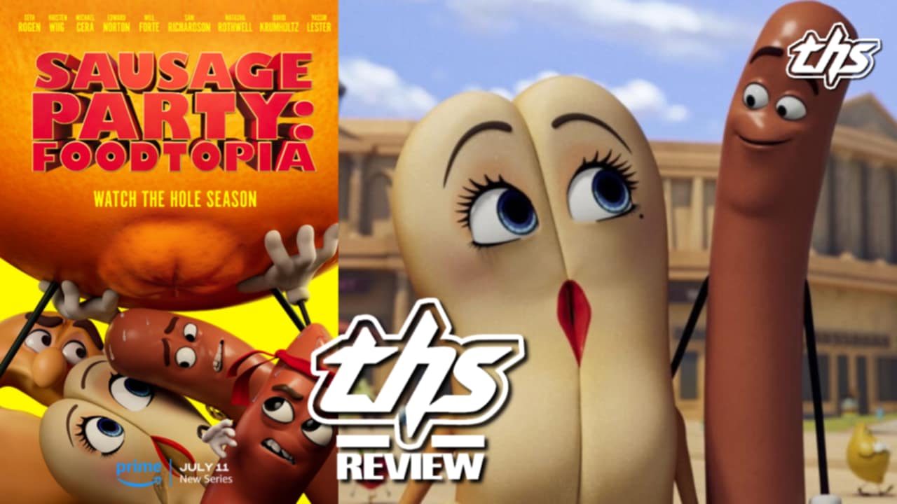 Sausage Party: Foodtopia - Food Orgies and Politics [REVIEW] - That Hashtag  Show