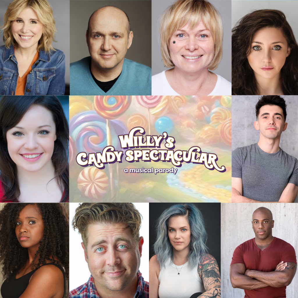Willy's Candy Spectacular: A Musical Parody cast headshots
