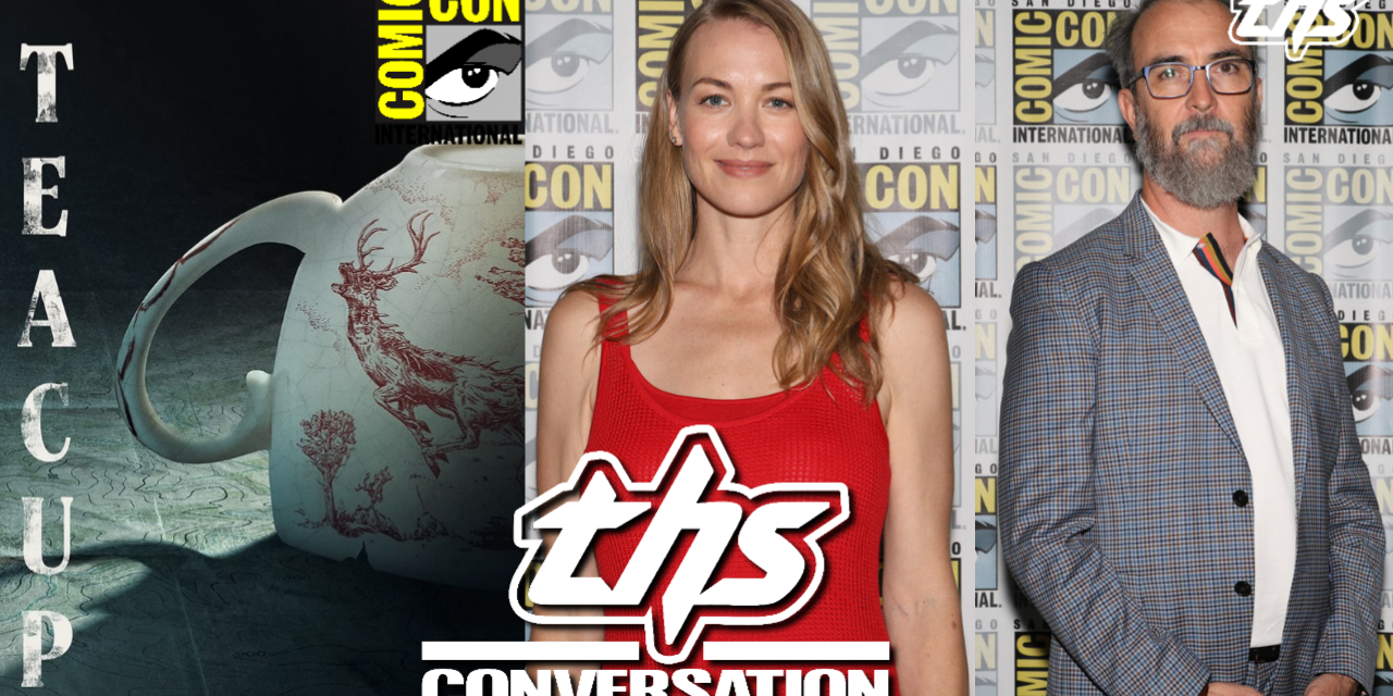 Ian McCulloch & Yvonne Strahovski Teacup interview SDCC