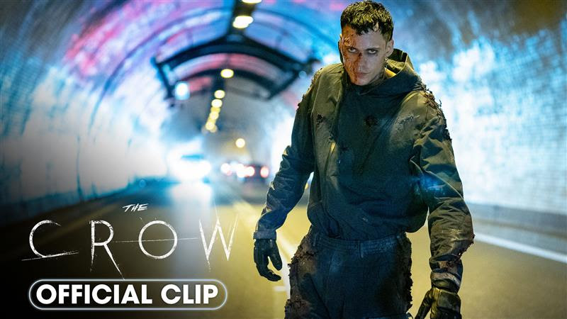 ‘The Crow’ New Clip And Poster Revealed At SDCC 2024