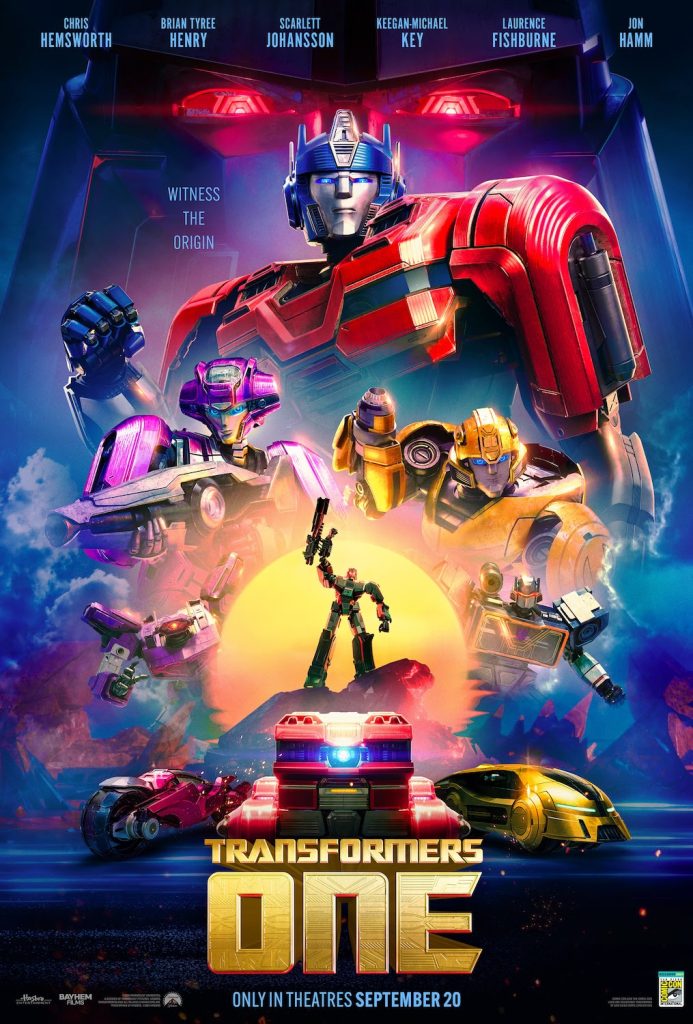 Transformers One SDCC poster.