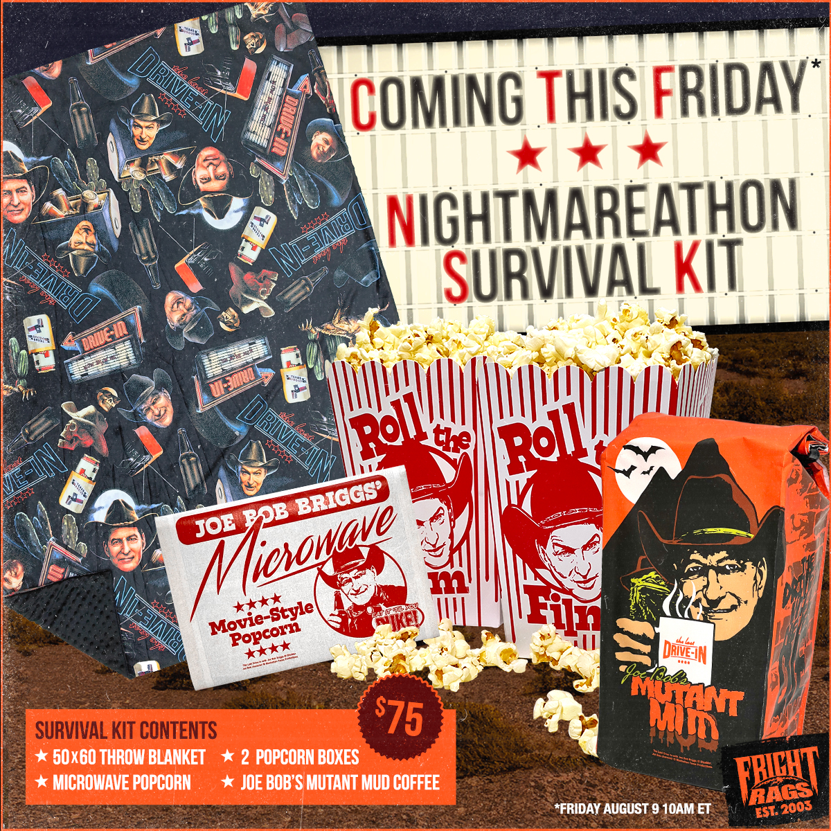 Fright Rags Announces Collab With 'The Last Drive-In' For New Marathon ...