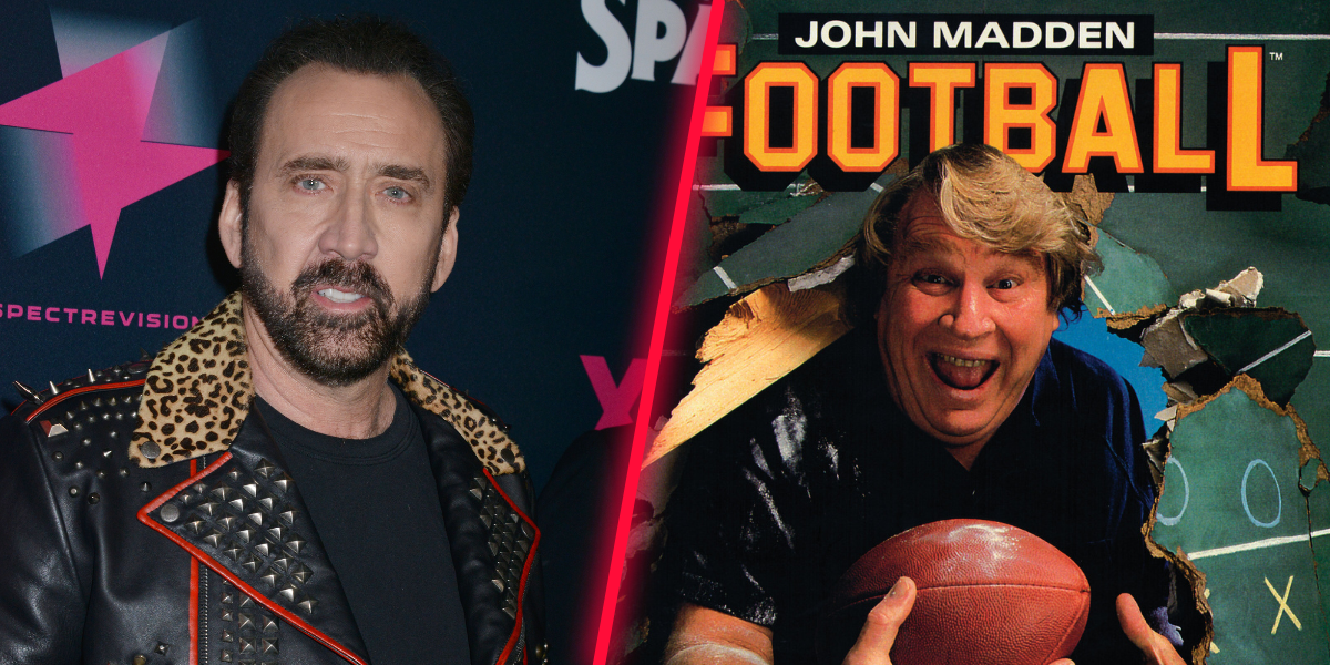 Yes, You Read That Correctly, Nicolas Cage Will Play John Madden In A Movie