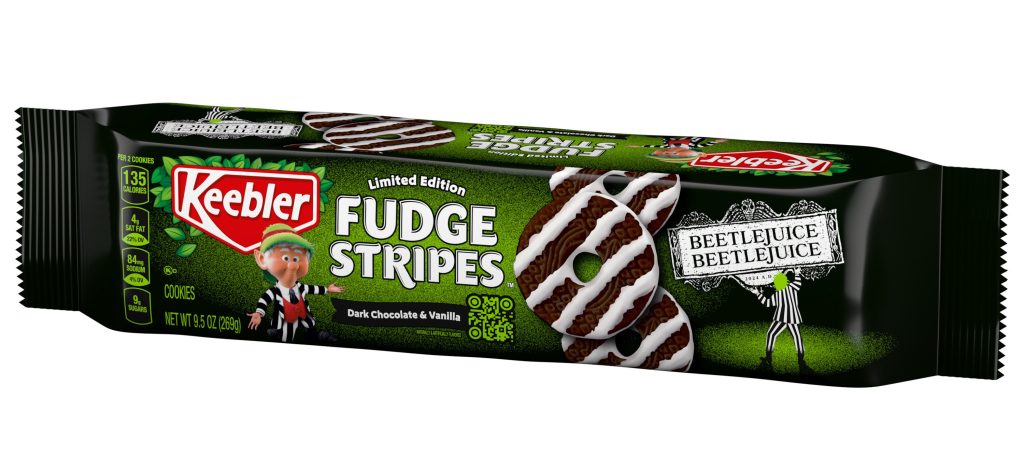 Keebler Beetlejuice Limited Edition Fudge Stripes