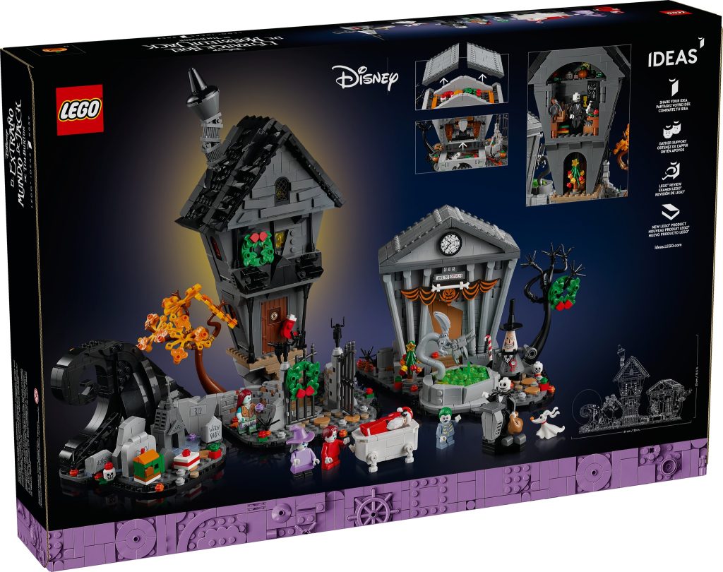 Disney Tim Burton's The Nightmare Before Christmas LEGO Set Coming Soon 