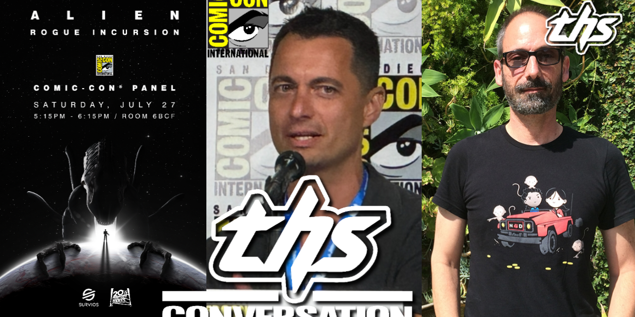 Alien: Rogue Incursion | Eugene Elkin and Tate Mosesian Interview [SDCC 2024]