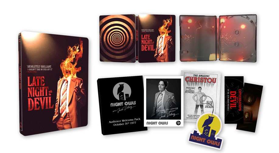 ‘Late Night With The Devil’ Gets An Impressive Blu-Ray Steelbook Special Edition