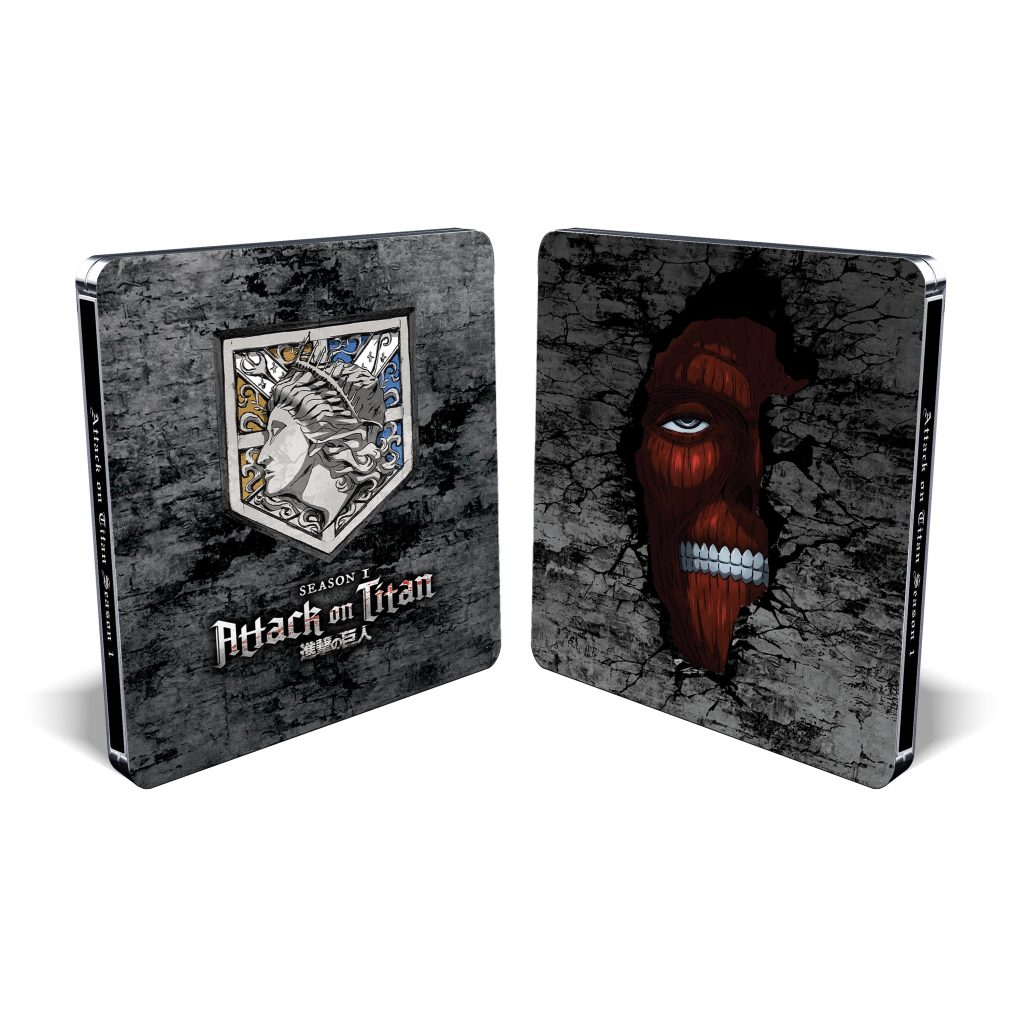 Attack on Titan Season 1 - The Complete Season – Blu-ray SteelBook.