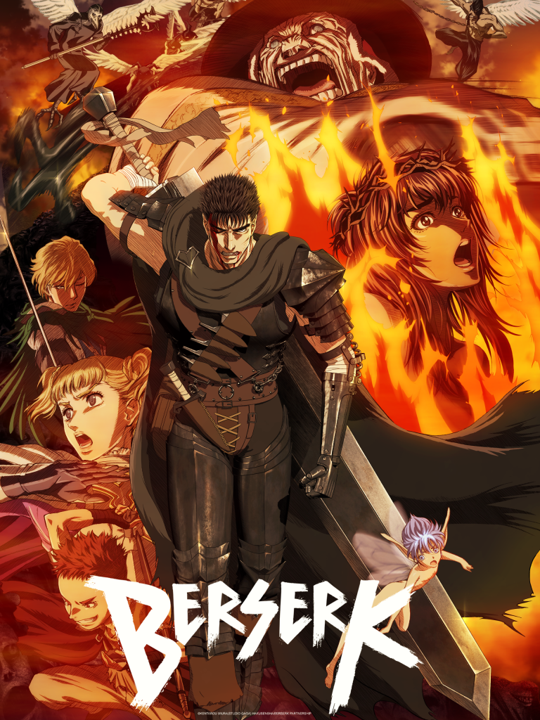 Berserk NA season 1 key art.