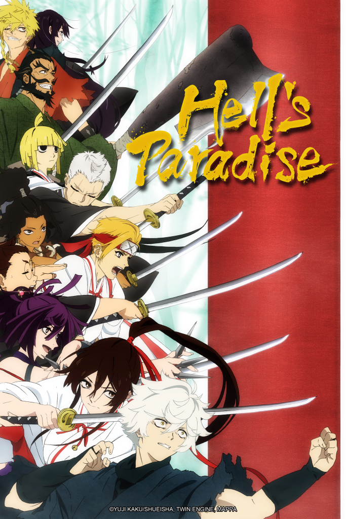 Hell's Paradise NA season 1 key art.