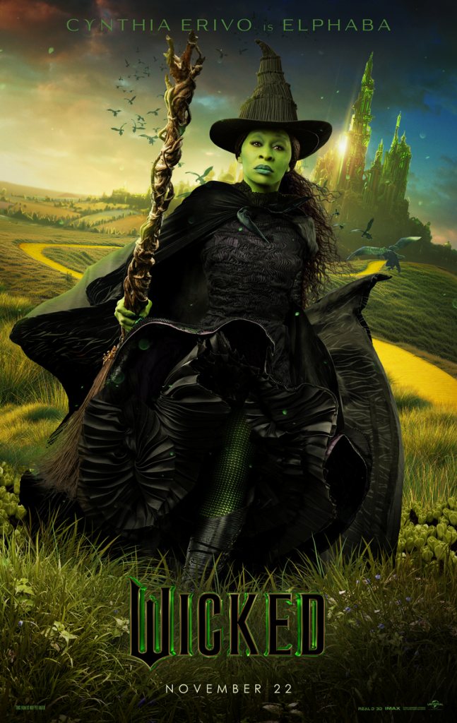 Cynthia Eriva as Elphaba in Wicked