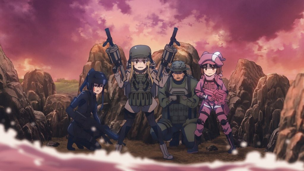 Sword Art Online Alternative: Gun Gale Online II Ep. 2 "The Great Freight Car Operation" screenshot 1.