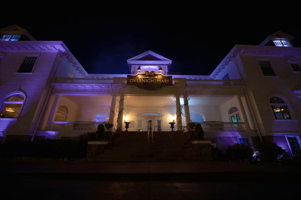 "OVERNIGHTMARE" the Stanley Hotel on October 15, 2024 -- (Photo by: Thomas Cooper/Peacock)