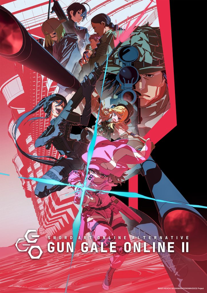 Sword Art Online Alternative: Gun Gale Online II NA key art 2.