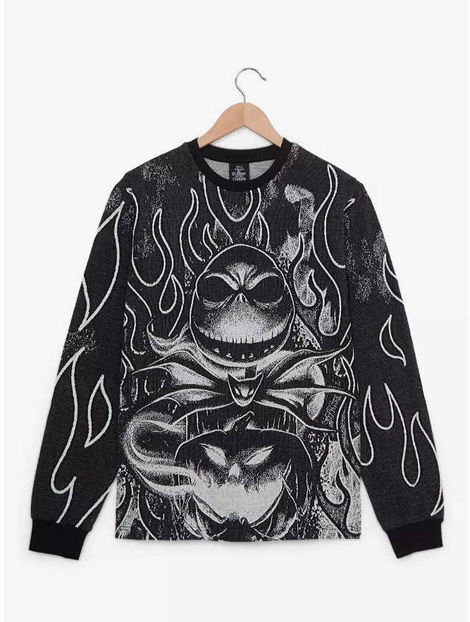 Jack Skellington Knit Long Sleeve - BoxLunch Nightmare Before Christmas collection