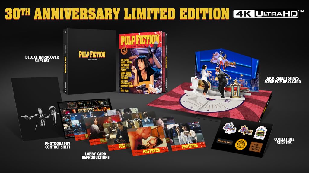 Pulp Fiction Celebrates 30th Anniversary With A Theater Re-Release & 4K UHD Collector’s Edition