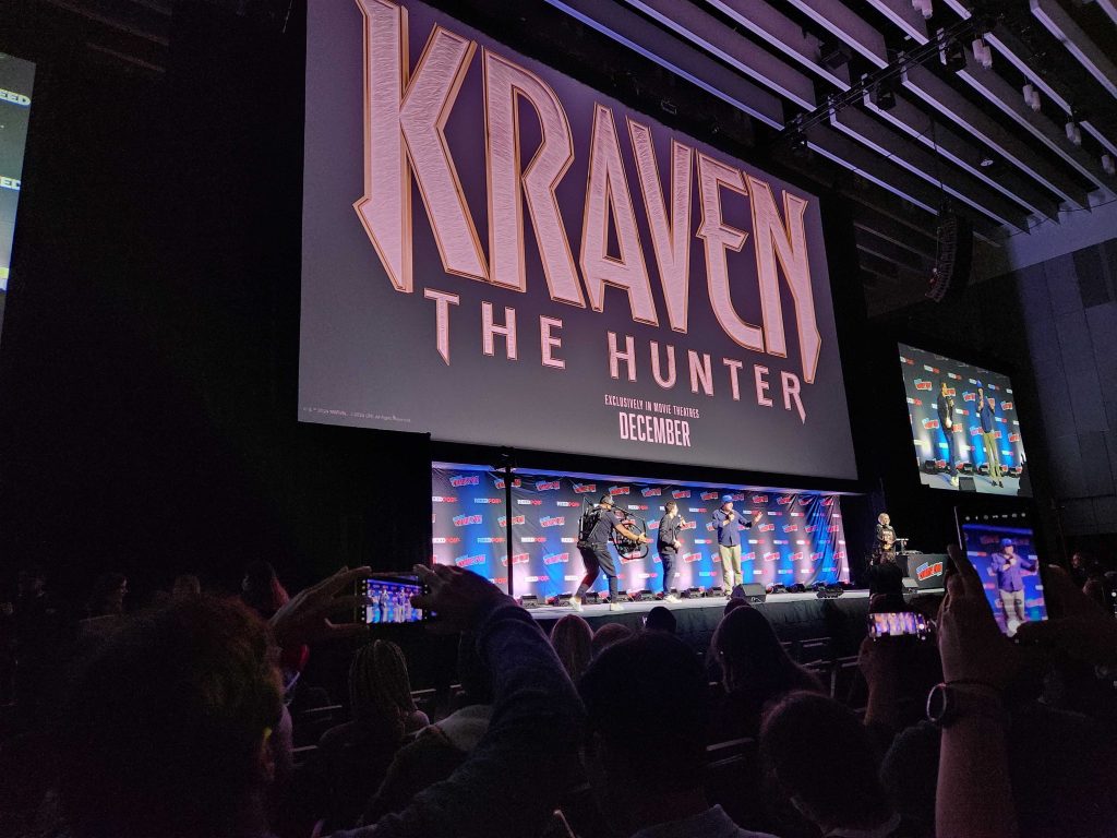 Kraven the Hunter panel at NYCC 2024.