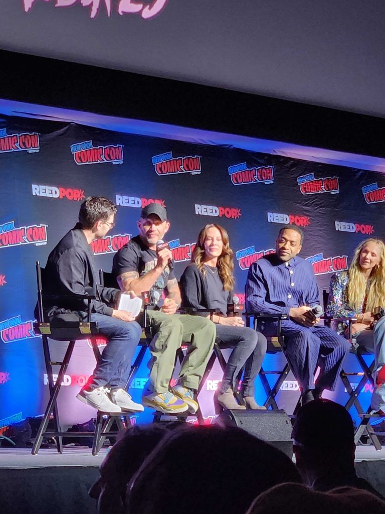 Cast of Venom: The Last Dance at NYCC 2024