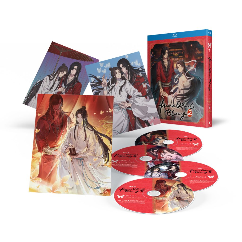 Heaven Official’s Blessing Season 2 – Blu-ray/DVD Combo layout