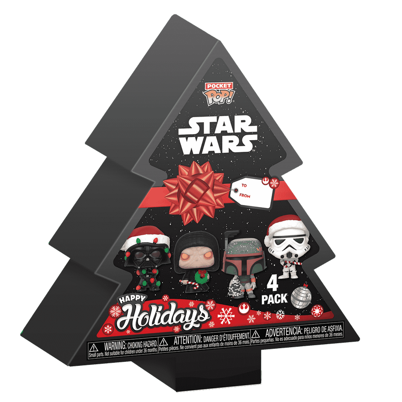 Star Wars Pocket Pop! Holiday 4-Pack, $17