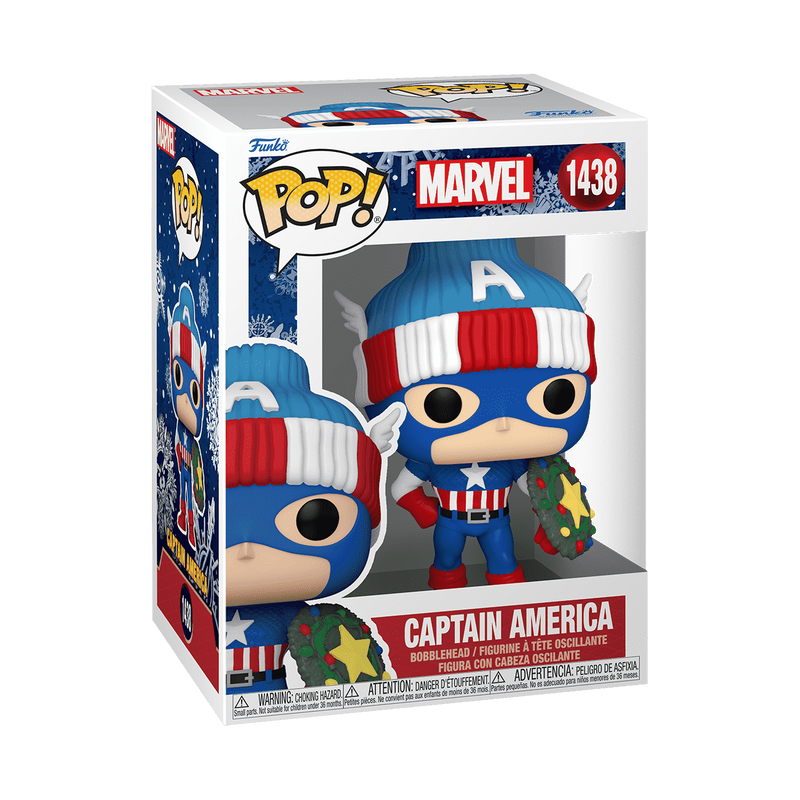 Captain America with Wreath Shield Marvel Funko Pop!, $12