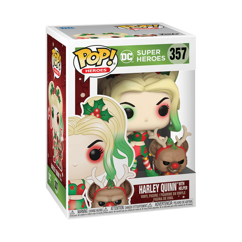 Harley Quinn with Helper DC Comics Funko Pop!, $12