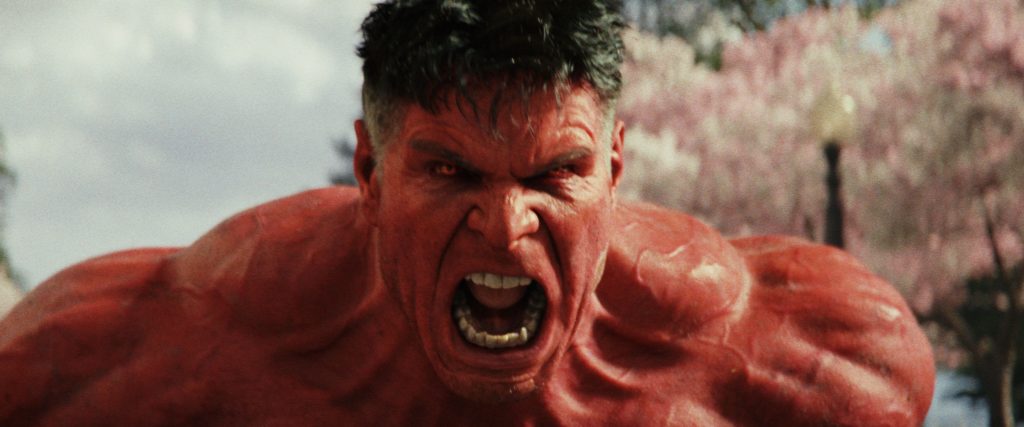 Red Hulk/President Thaddeus Ross (Harrison Ford) in Marvel Studios' CAPTAIN AMERICA: BRAVE NEW WORLD. 