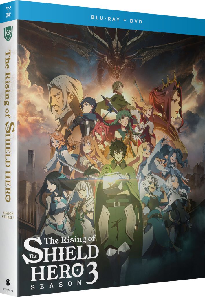 The Rising of the Shield Hero Season 3 – Blu-ray/DVD Combo front