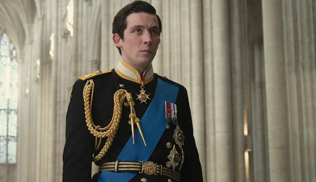 Josh O'Connor in The Crown