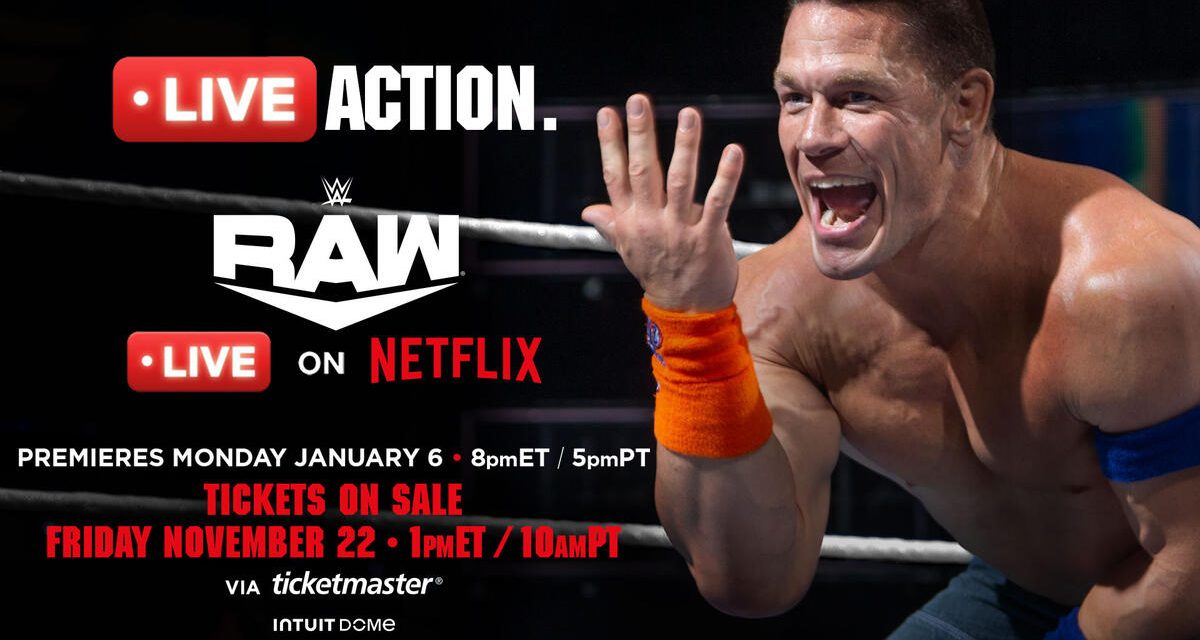 WWE Monday Night Raw Debuts On Netflix This January