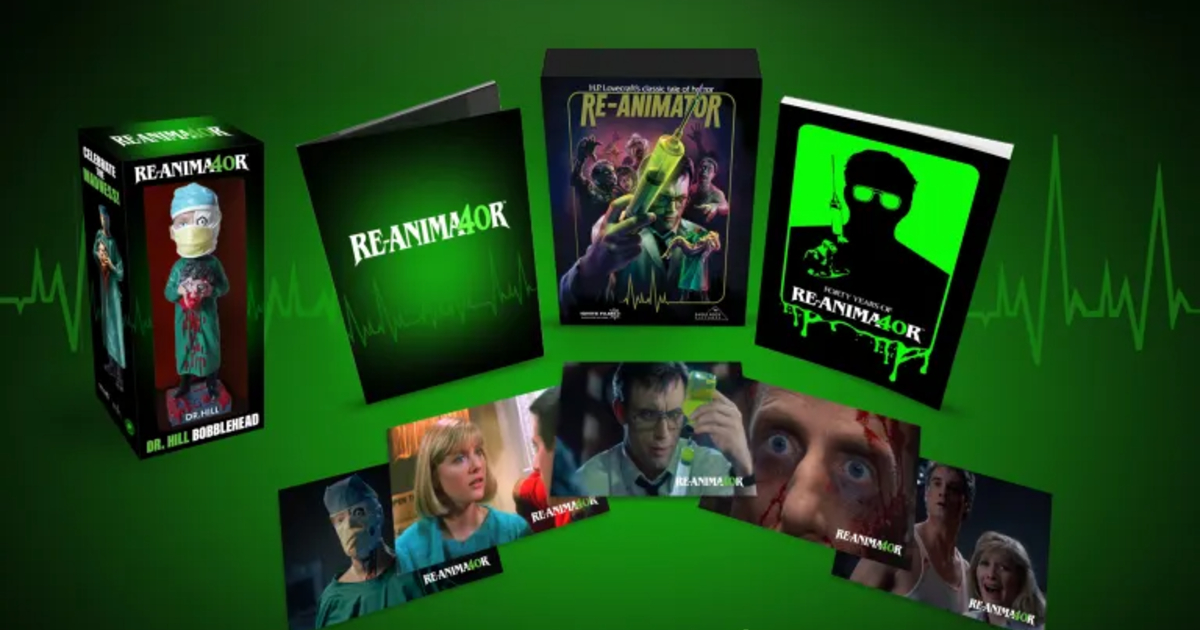 ‘Re-Animator’ Reanimates With 40th Anniversary 4K UHD And Four Special Editions