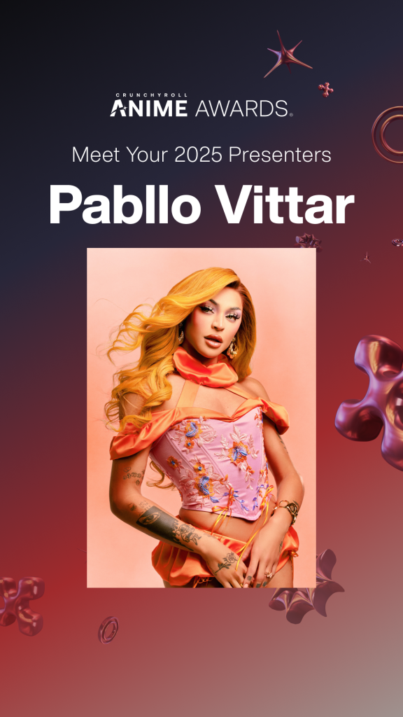 Crunchyroll Anime Awards 2025 Initial Announcement Presenter Pabllo Vittar