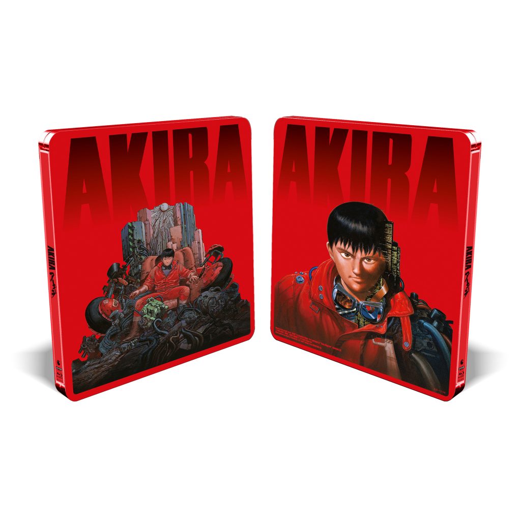 AKIRA – 4K UHD SteelBook with Blu-ray Combo NA front and back