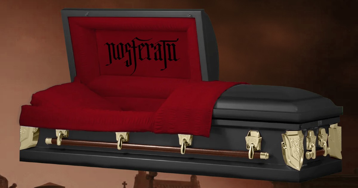 Get In Your Own ‘Nosferatu’ Casket To Watch The Movie In The Afterlife