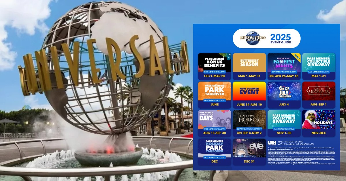 Universal Studios Hollywood Unveils 2025 Slate Of Events Including HHN