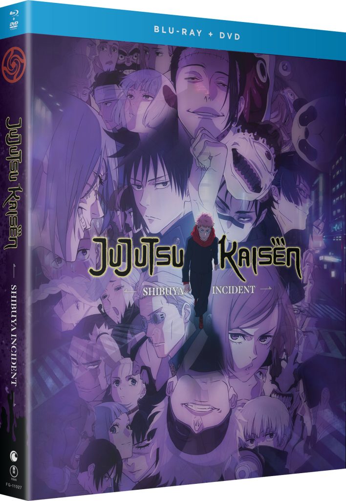 JUJUTSU KAISEN Shibuya Incident – Blu-ray/DVD Combo NA front