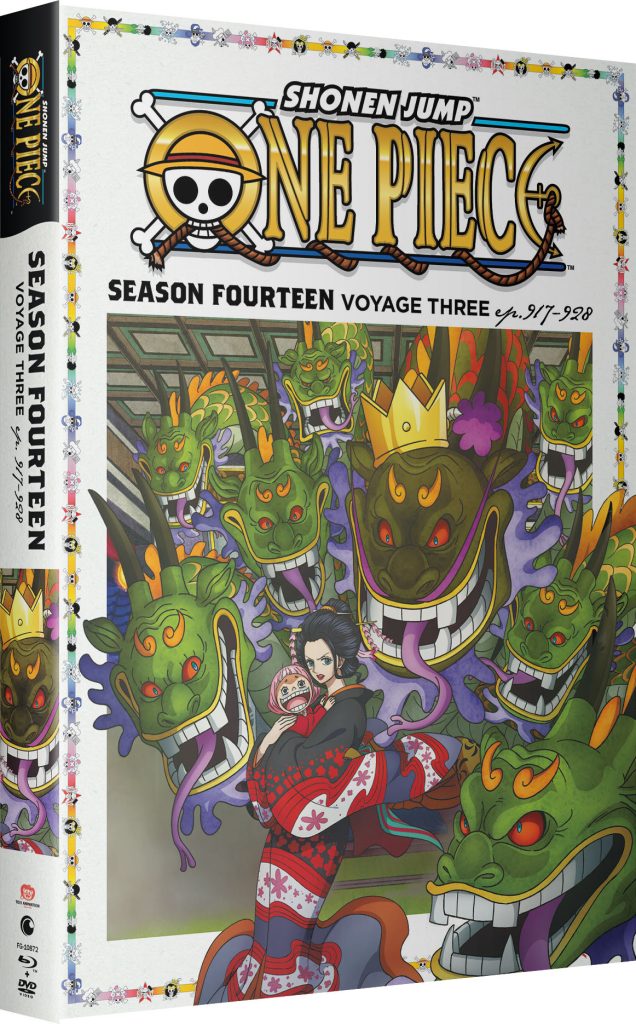 One Piece Season 14 Voyage 3 (Episodes 917-928) – Blu-ray/DVD Combo NA front