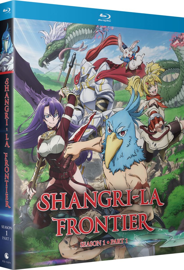 Shangri-La Frontier Season 1 Part 1 – Blu-ray NA front