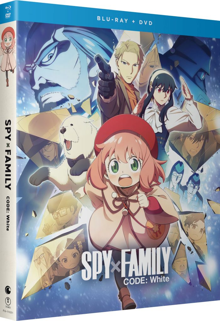 SPY x FAMILY CODE: White – Blu-ray/DVD Combo NA front