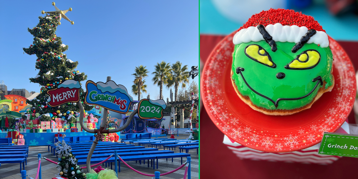 Universal Studios Hollywood Sets Up The Holidays For Fun With ‘Grinchmas’