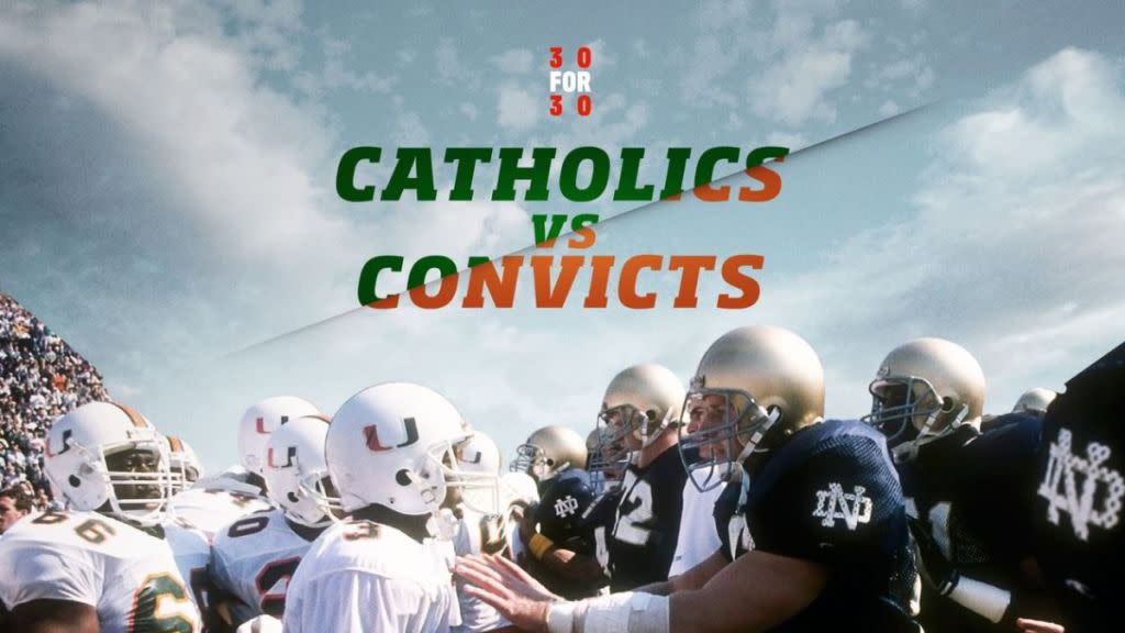 ESPN 30 for 30: Catholics Vs Convicts – A College Football Postseason Must-Watch [Week 1]