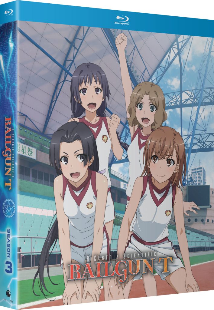 A Certain Scientific Railgun T– Blu-ray NA front