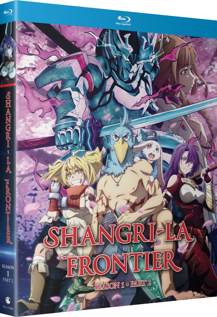 Shangri-La Frontier Season 1 Part 2 – Blu-ray NA front