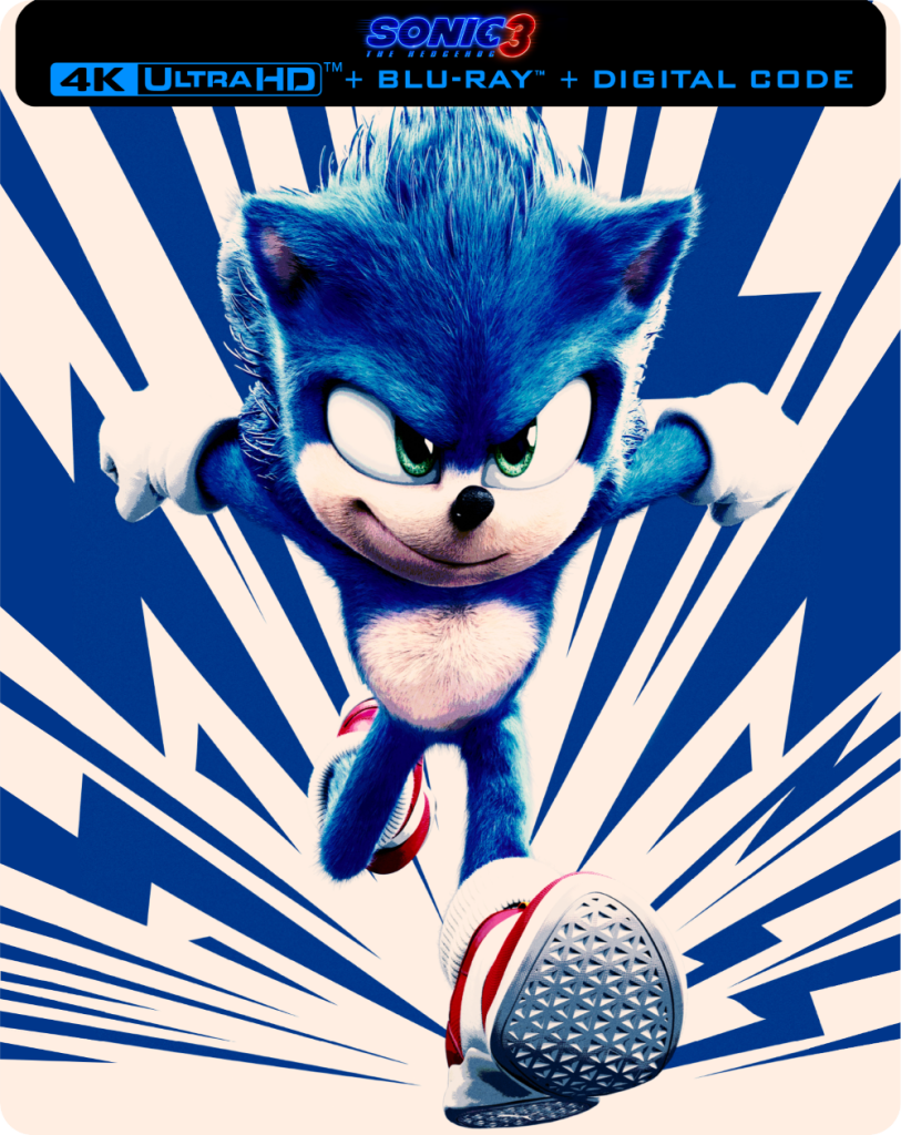 Sonic the Hedgehog SteelBook Cover A - Sonic