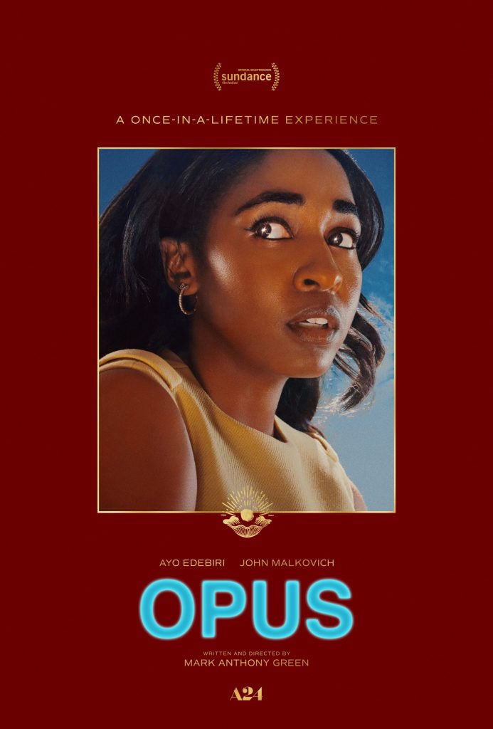 Opus poster - Ayo Edebiri as Ariel