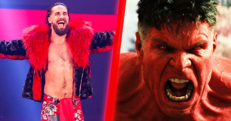 Seth Rollins and the Red Hulk