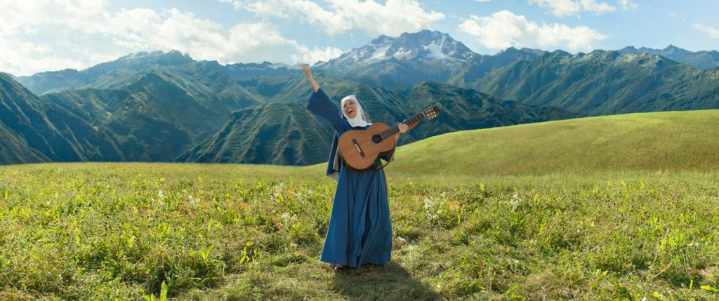 Oliva Colman as Reverend Mother in Paddington in Peru